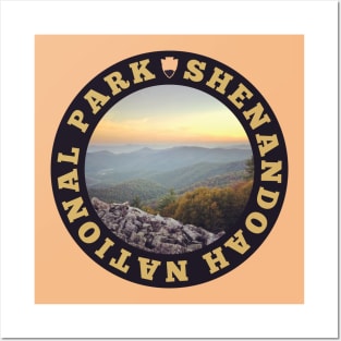 Shenandoah National Park circle Posters and Art